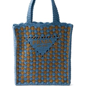 Prada Blue Tote Bags