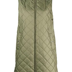 Geox Green Asheely Quilted Gilet