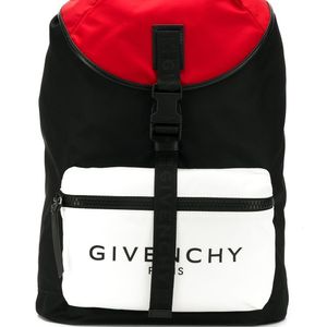 メンズ Givenchy カラーブロック バックパック ブラック