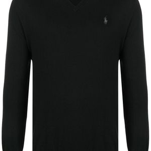 メンズ Polo Ralph Lauren エンブロイダリー セーター ブラック