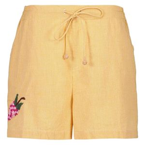 BAZISZT Yellow Short Anab À Broderies for men