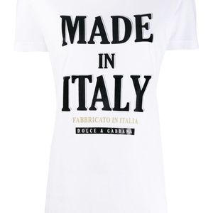 Dolce & Gabbana プリント Tシャツ ホワイト