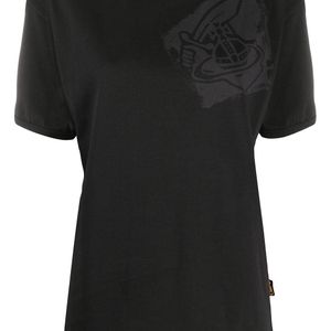 Vivienne Westwood Anglomania T-shirt Met Logo in het Zwart
