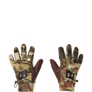 Under Armour Metallic Realtree Edge Camouflage-Print Gloves for men