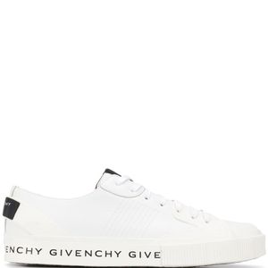 メンズ Givenchy ロゴ テニス スニーカー ホワイト