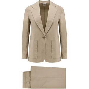 Aspesi Natural Buttoned Pocketed Suit