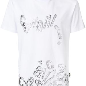 メンズ Class Roberto Cavalli 3d ロゴ プリント Tシャツ ホワイト