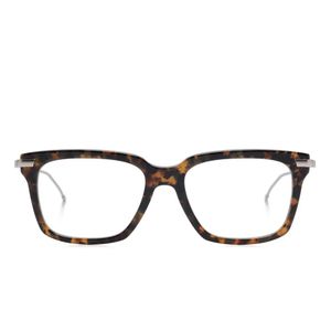 Thom Browne Braun Eckige Brille