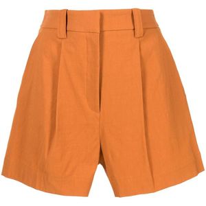 Shorts sartoriali a vita alta di A.L.C. in Arancione