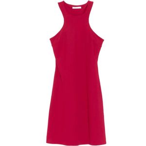 Patrizia Pepe Red Racerback Dress