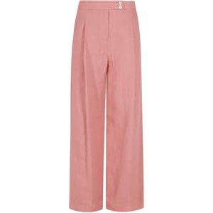 Eleventy Pink Pleated Trousers