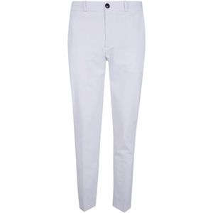 Rrd White Logo-Patch Trousers for men
