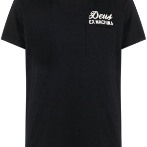 メンズ Deus Ex Machina ロゴ Tシャツ ブラック
