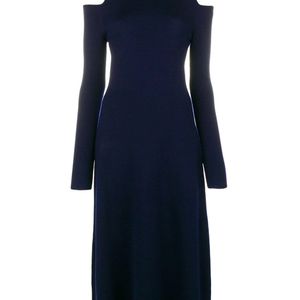 Gabriela Hearst Silveira Knitted Dress ブルー