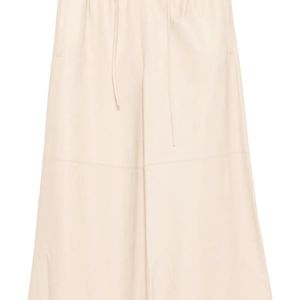 Yves Salomon Natural Leather Trousers