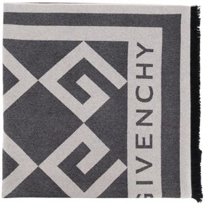 Givenchy G モノグラム スカーフ グレー