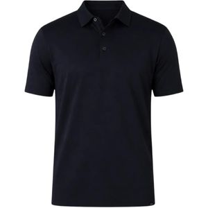 Diktat Black Short-Sleeve Polo Shirt for men