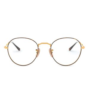 Ray-Ban Metallic Round-Frame Glasses