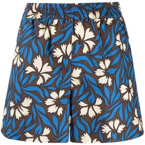 Shorts a fiori di P.A.R.O.S.H. in Blu
