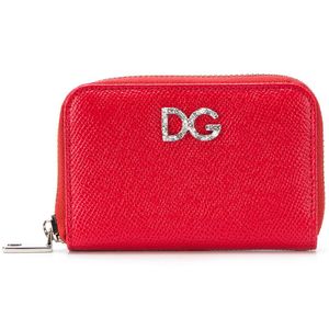 Dolce & Gabbana ファスナー 財布 レッド