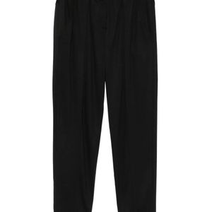 Isabel Marant Black Pleated Trousers
