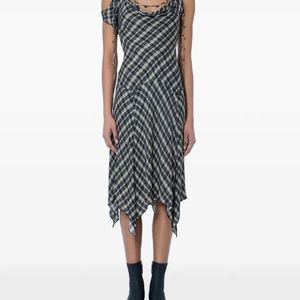 KNWLS Blue Tess Midi Dress