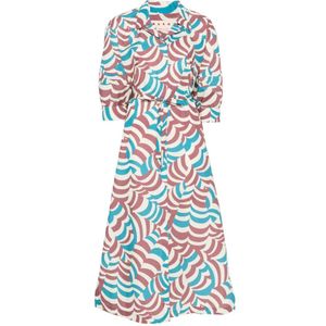 Marni White Cotton Wove Dress