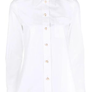 Lanvin White Chemise Manches Longues