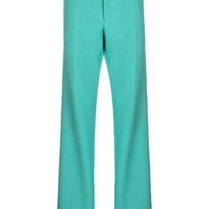 Lanvin Blue Belted Straight-Leg Trousers for men