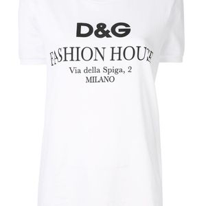 Dolce & Gabbana ロゴ Tシャツ ホワイト