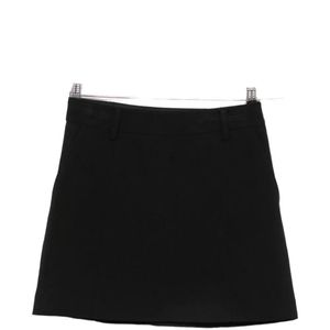 DUNST Black A-Line Mini Skirt