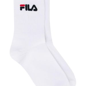 Chaussettes à logo Fila pour homme en coloris Blanc
