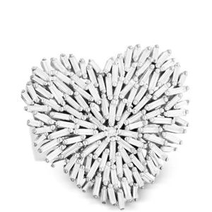 Suzanne Kalan White Fireworks Diamond Ring