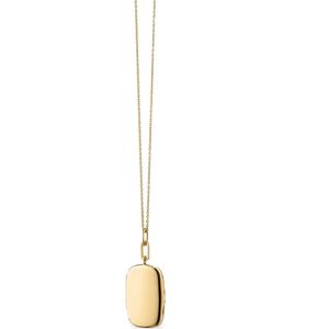 Monica Rich Kosann White Jane Locket Necklace