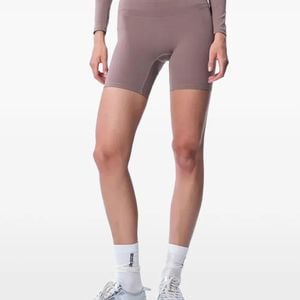 GOD SAVES QUEENS Pink High-Waisted Shorts