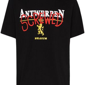T-shirt Screwed Vetements pour homme en coloris Noir