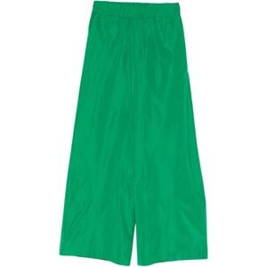 P.A.R.O.S.H. Green Elasticated Palazzo Pants