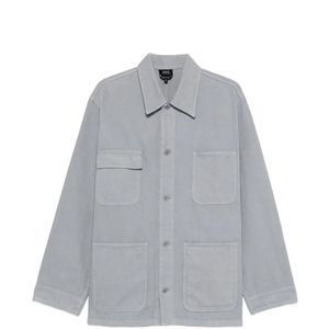 A.P.C. Hemdjacke Mit Brusttasche in Grau für Herren
