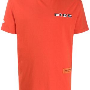 Camiseta con logo y manga corta Heron Preston de hombre de color Naranja