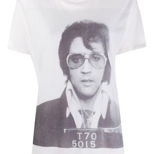 R13 Boy Elvis T-70 プリント Tシャツ