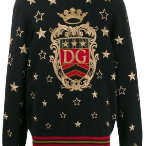 メンズ Dolce & Gabbana Dg Star プルオーバー ブラック