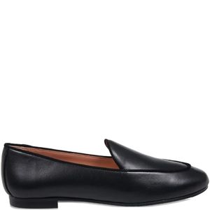 Aquazzura Black Panelled Loafers