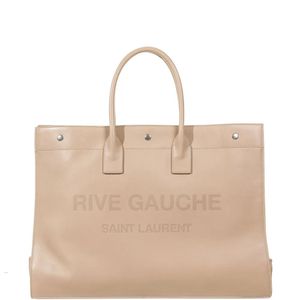 Saint Laurent Natural Rive Gauche Tote Bag