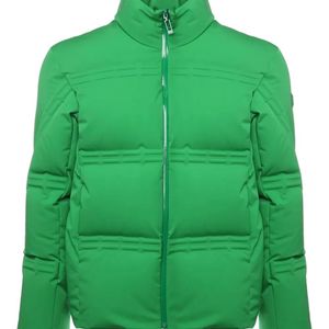 Moncler Green Zip-Up Padded Coat