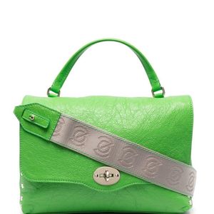 Zanellato Grün Handtasche aus Leder