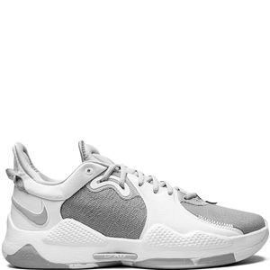 Nike White Pg 5 Tb "Team Bank