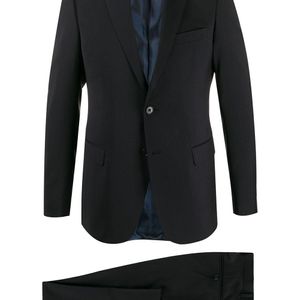 メンズ Emporio Armani ツーピース スーツ ブラック
