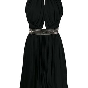 Philipp Plein Black Studded Dress