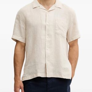 Gant White Short-Sleeve Shirt for men