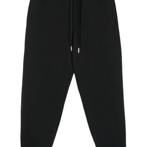 AMI Black Ami De Coeur Tapered Track Pants